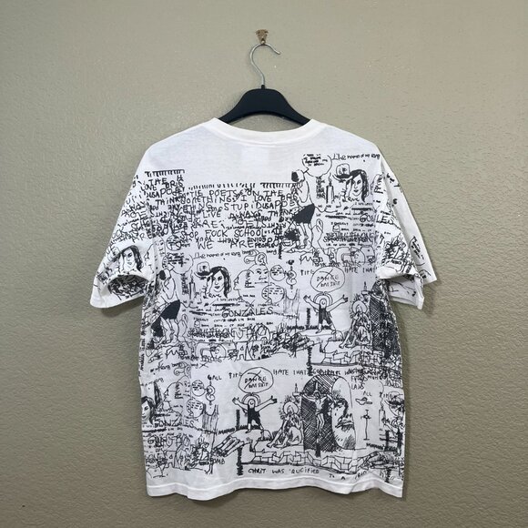 Vintage Mark Gonzales x BEAMS all over print t-shirt - Picture 5 of 6